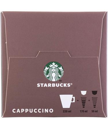  STARBUCKS Nestle Dolce Gusto Starbucks Cappuccino 12 capsules - Buy Online on GoSupps.com