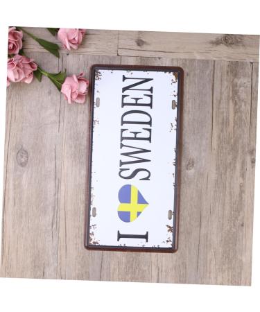 COHEALI Retro Decor Metal Signs Iron Painting Iron Sign Painting Tin Signs Antique Vintage Shop Sign As Shown medium - Buy Online on GoSupps.com