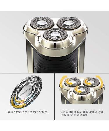 Flyco Electric Shaver for Men | Rechargeable Rotary Razor with Pop-up Trimmer | Waterproof Shaving Heads - Buy Online on GoSupps.com