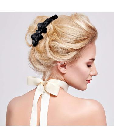 Banana Clip Hair Clincher Set - 8 Piece Non-Slip Hair Comb Claw for Women & Girls - Large, Medium, Small Sizes - Fishtail Hair Grip & Ponytail Holder Accessories - Buy Online on GoSupps.com