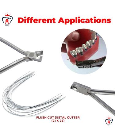 Distal End Cutter Flush Cut Long Handle | Safety Hold Tungsten Carbide Dental Orthodontic Instruments - Buy Online on GoSupps.com