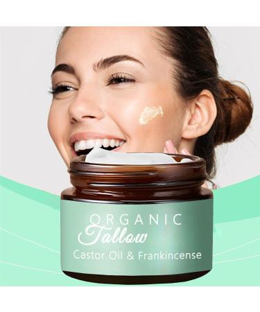 Aultink Grass-fed Beef Tallow with Frankincense Oil & Castor oil Tallow and Manuka Honey Balm Beef Tallow Moisturizer for Skin for Face Body (2) - Buy Online on GoSupps.com