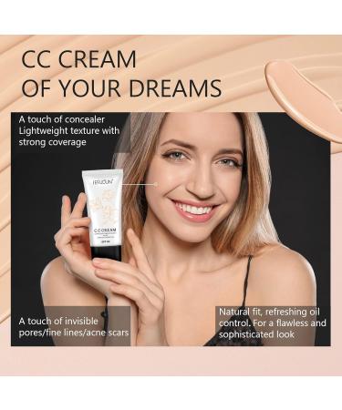 CC Cream Full Coverage Foundation with SPF 50+ Colour Correcting and Brightening Face Cream - Buy Online on GoSupps.com