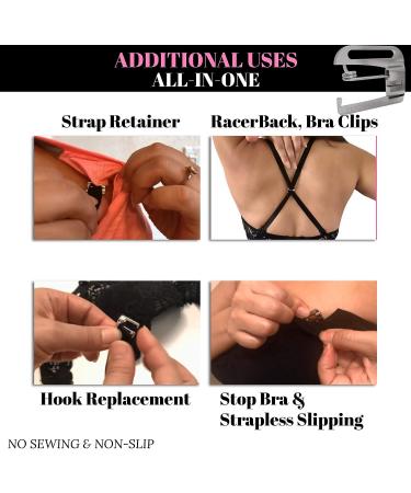 Swimsuit Bra Replacement Hooks - Metal Pin Hooks (2 Pack) | Pin Straps - Buy Online on GoSupps.com