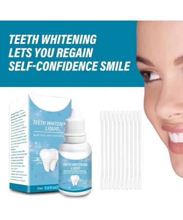 Teeth Whitening Serum for Oral Care - Removes Coffee, Wine, and Smoking Stains - 30ML - Buy Online on GoSupps.com