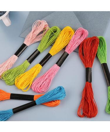 Jupean Embroidery Punch Needle Kit for Beginners - 156 PCS Punch Needle Tool, Embroidery Hoops, Thread, Needles - Buy Online on GoSupps.com