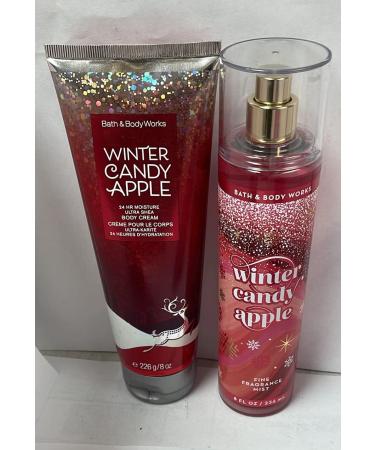 Buy Bath & Body Works Winter Candy Apple Ultra Shea Body Cream & Fine Fragrance Mist Set 2018 - Ships Worldwide - Buy Online on GoSupps.com