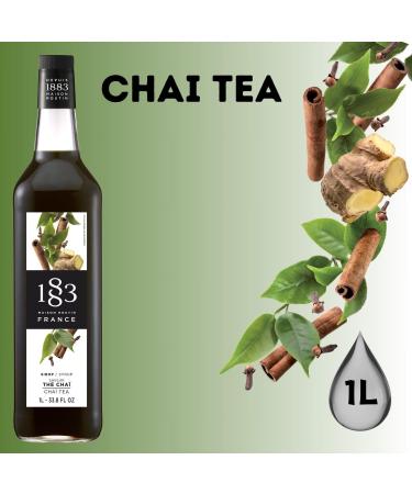 1883 Maison Routin France Syrup Pick N Mix - Choose From 100+ Flavours for Coffee Hot Chocolate Mocktails Iced Tea Cocktails Desserts Milkshakes - Pack of 6 x 1Ltr - Buy Online on GoSupps.com