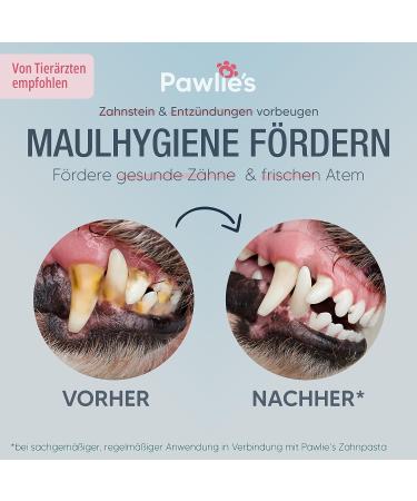 Pawlies Fingerling Toothbrush | Dog Toothbrush for All Sizes | Puppy Dental Care Finger Brush - Buy Online on GoSupps.com