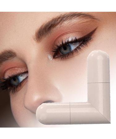 Eyeliner Stamp Waterproof Double Head Eyeliner Pen Waterproof Eye Stencil Double Waterproof Smudge Resistant Liner Pencil Pen Seal Long Lasting Makeup Tools For Eyebrow Shapes Black - Buy Online on GoSupps.com