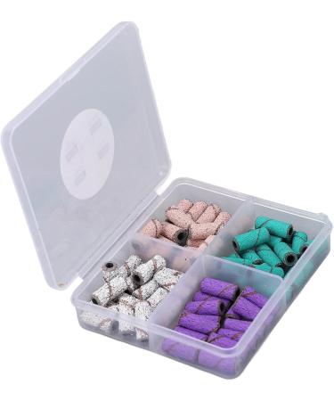 Sanding Bands Mandrel Drill Nail Art Sanding Bands Reduce Calluses When Polishing with Storage Box for Home Use - Buy Online on GoSupps.com