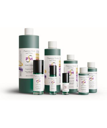 Green Amber Fragrance Oil - 1 Fl Oz Glass Roll On (30ml) - Pack of 1 1.01 Fl Oz (Pack of 1) - Buy Online on GoSupps.com