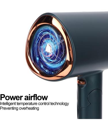 Hair Dryer Foldable Travel Hair Dryer Intelligent Control Hair Dryers Handheld Drying Powerful Portable Hair Dryer for Home and Travel Use(US110V) - Buy Online on GoSupps.com