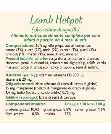 Lily's Kitchen Natural Adult Dog Food Wet Tins - Lamb Hotpot - 6 x 400g Complete Meal Recipes - Buy Online on GoSupps.com