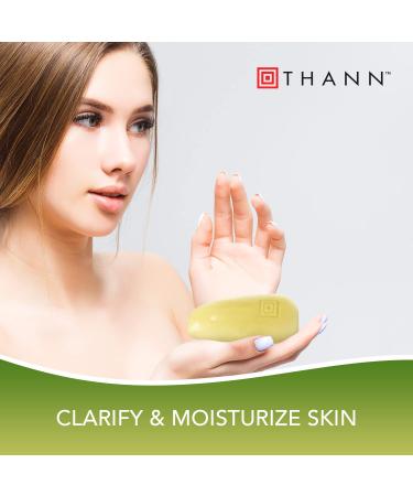 Thann Oriental Essence Body Soap Bar - Gentle Exfoliation with Rice Grains Moisturizing Rice Bran & Camellia Oils Uplifting Kaffir Lime & Lemongrass - 3.4 fl oz | International Shipping Available - Buy Online on GoSupps.com
