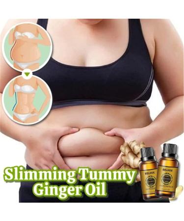 Natural Anti-Cellulite Massage Oil | Ginger Essential Oil for Weight Loss & Relaxation | 10ml - Buy Online on GoSupps.com