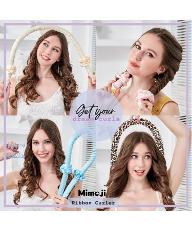 Silk Headband Heatless Curling Rod for Soft Waves - Champagne - Buy Online on GoSupps.com