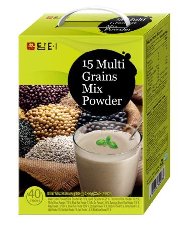 Damtuh Korean 15 Multi Mixed Grain Powder Meal Replacement Shake - 40 Sticks, 20g Each - Buy Online on GoSupps.com