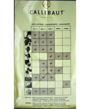 Callebaut White Chocolate 2.5 Kg - Buy Online on GoSupps.com