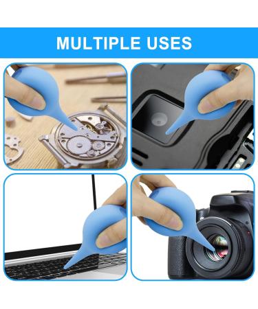 BVN Rubber Suction Ear Syringe 90ml | Hand Bulb Squeeze Bulb for Ear Wax Removal - Blue | Suitable for Adults and Children - Buy Online on GoSupps.com