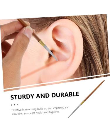 Healeved 1Pc Ear Hair Scraping Tool with Non Slip Handle Ear Wax Remover for Daily Use Professional Ear Scraper for Adults Convenient and Comfortable Ear Cleaner - Buy Online on GoSupps.com