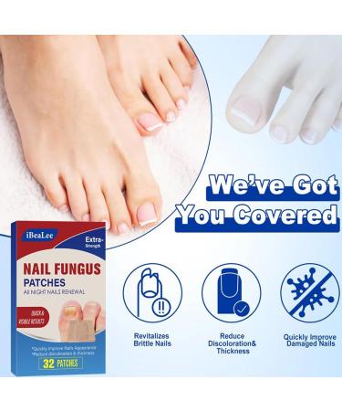 Fungal Nail Treatment - Nail Fungus Treatment for Toenail - Toe Nail Treatment Extra Strong - Nail Repair Treatment for Restores Damaged Nails - 8 Hours Nail Repair Restores Healthy Nails(32 Patches) - Buy Online on GoSupps.com