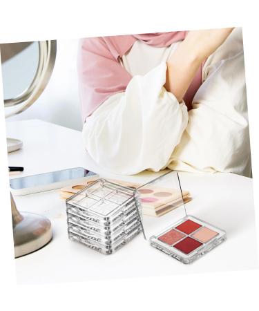 Beavorty 6 Pcs Transparent Square Eye Shadow Box Empty Eyeshadow Pallet Empty Eyeshadow Containers Plastic - Buy Online on GoSupps.com