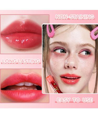 Roll-On Clear Lip Oil - Silky Fruit Flavored Moisturizing Lip Gloss | Long-Lasting Hydrating Lip Makeup for Women and Girls - Buy Online on GoSupps.com