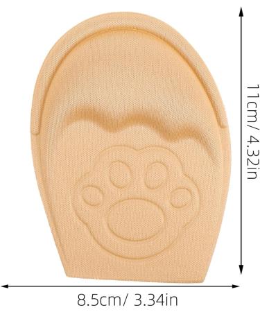 Thick Breathable Forefeet Pads | 2 Pairs Washable Cushions for Men & Women | Soft Heel Grips Foam for Boots & Casual Shoes - Buy Online on GoSupps.com