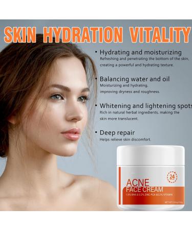 Salicylic Acid Face Moisturizer for Women - Face Cream for Women - Acne Repair Face Cream - Spot Cream for Acne & Pimple - Moisturizer Face with Salicylic Acid - Buy Online on GoSupps.com