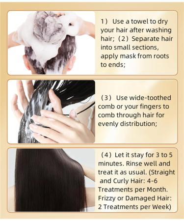 Amino Acid Essence Luxury Nourishing Hair Protein Cream Amino Acid Moisturizing Repair Hair Care Conditioner 500 ml Repairing Essence Hair Mask for Dry and Damaged Hair - Buy Online on GoSupps.com