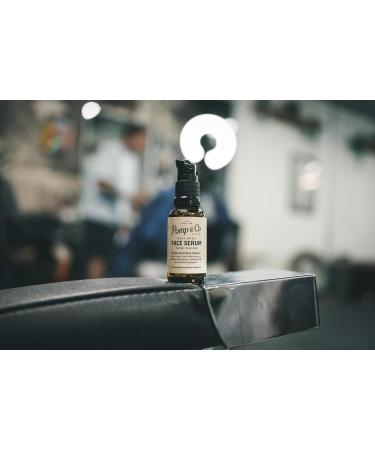 Pomp & Co Non Greasy Face Serum Mens Lightweight Moisturising Facial Serum Infused With Basil And Seaweed 30ml Face Serum - Buy Online on GoSupps.com