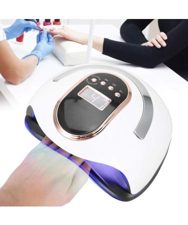 168W LED UV Nail Lamp Portable Fast Curing Gel Polish Nail Dryer with Handle for Salon and Home Use Manicure Pedicure Nail Art Machine(UK) - Buy Online on GoSupps.com