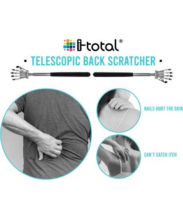 I-Total XL0871 Extendable Back Scratcher - Perfect for Relieving Itches & International Shipping - Buy Online on GoSupps.com