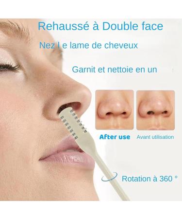 Nose Hair Trimmer for Women Effortless Nose Hair Trimmer for Men Nose Hair Trimmer Manual Nostril Epilator Nose Hair Trimmer 2in1 Nose Hair Trimmer Ense - Buy Online on GoSupps.com