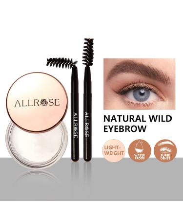 Waterproof Eyebrow Styling Wax for Brow Lamination Effect - Clear Brow Gel for Lift & Freeze - Residue-Free Brow Soap - Buy Online on GoSupps.com