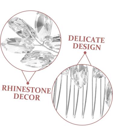 MAGICLULU Crystal Hair Accessories Bridal Hair Comb Decorative Hair Side Comb Hair Accessories for Wedding Rhinestone Hair Accessories Rhinestone Hair Comb for Bridal Wedding Bride Hair Comb - Buy Online on GoSupps.com