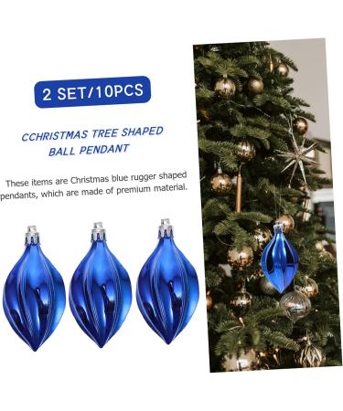 Alipis 2 Sets Rugby Pendant Christmas Decorations Adorable Christmas Ornaments Christmas Hanging Decoration - Buy Online on GoSupps.com