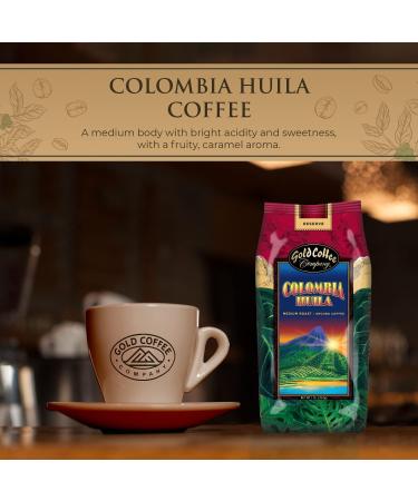 Colombia Huila Ground 1lb - Pack of 4 - Buy Online on GoSupps.com