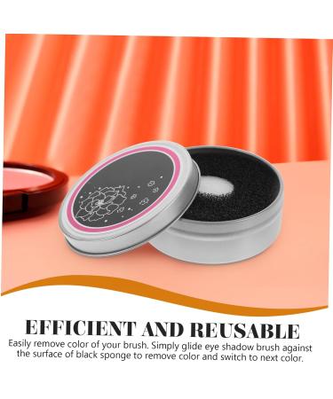 FRCOLOR Makeup Brush Cleaner 2pcs Reusable Tool for Makeup Brushes Color Cleaner Sponge Box for Easy Cleaning International Shipping Available - Buy Online on GoSupps.com