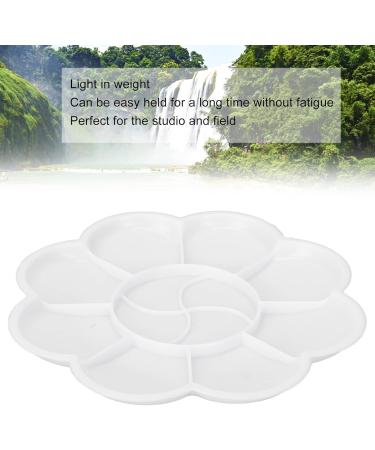 ZJchao White Paint Palette Makeup Lipstick Color Mixing Bowl Art Supply - Buy Online on GoSupps.com