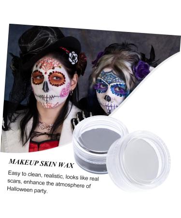 NOLITOY 8 Pcs Cosmetic Wax Eyeliner Pencil Halloween Facial Watercolor Paint Matte Waterproof Eyeliner Body 4X4X2CMx4pcs Black Whitex4pcs - Buy Online on GoSupps.com