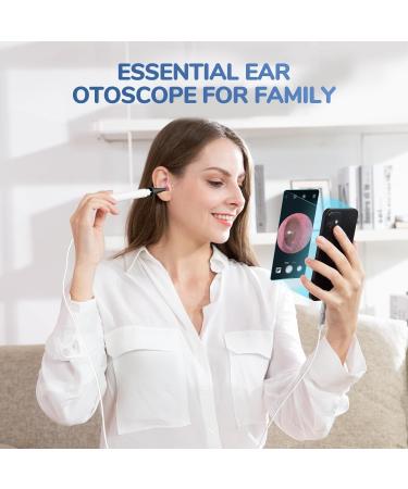 ScopeAround Otoscope for iPhone - 3.9mm Ultra-Thin Ear Camera, 6 LED Lights, Ear Wax Removal Kit - No WiFi Needed, Specula Protection Tool - Compatible with iPhone/Android - Buy Online on GoSupps.com