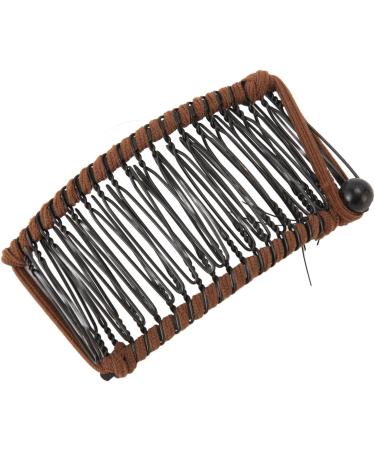 Vintage Clincher Comb Banana Hair Clips Metal Woven Thread 2 Pieces for Family (#1) - Buy Online on GoSupps.com