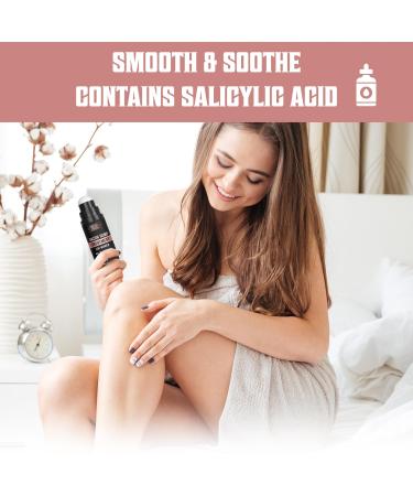 Viking Revolution Women's Razor Bumps Treatment - Ingrown Hair Serum & After Shave with Salicylic Acid - Razor Burn Relief for Bikini Area | 3.38 Fl Oz - Buy Online on GoSupps.com
