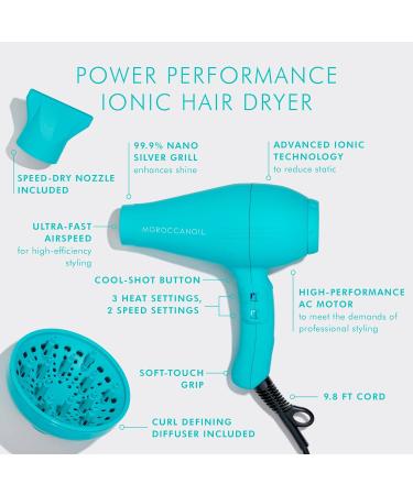 Moroccanoil Power Performance Ionic Hair Dryer - Fast Worldwide Shipping | Best Quality Hair Care - Buy Online on GoSupps.com