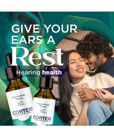 4Pcs Cortexi Ear Drops | 30ml Cortexi Hearing Support Drops | Cortexi Ear Drops | Official Formula | Cortexi Drops | Cortexi Reviews | for Ear Health | Hearing Support | Healthy Eardrum - Buy Online on GoSupps.com