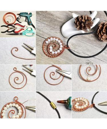 PandaHall 10 Rolls 160 FT 10 Colors 0.8mm Aluminum Craft Wire - Flexible Floral Colored Beading Wire for DIY Jewelry Making - Buy Online on GoSupps.com