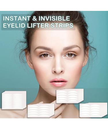 400 Count Eyelid Tape for Hooded Eyes - Invisible Droopy Lids & Double Eyelid Lifter Strips (4mm - 7mm) - Buy Online on GoSupps.com