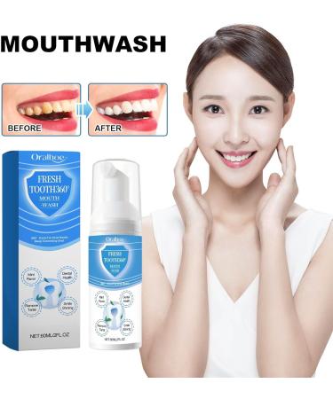 Whitening Toothpaste Mousse 60ml Brighten Teeth Remove Stains & Color Correction Foam for White Teeth | 1PC - Buy Online on GoSupps.com